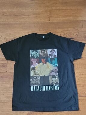 Malachi Barton Graphic Tee - Black - Size M